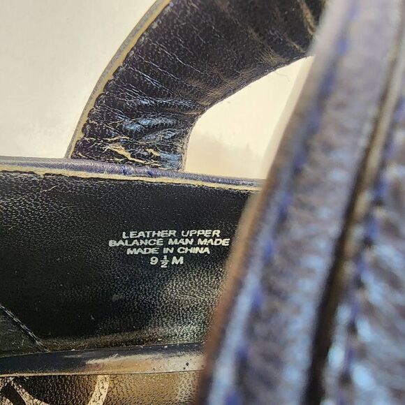 Gabriella Rocha Athens Leather Heels Size 9.5 - Picture 14 of 14